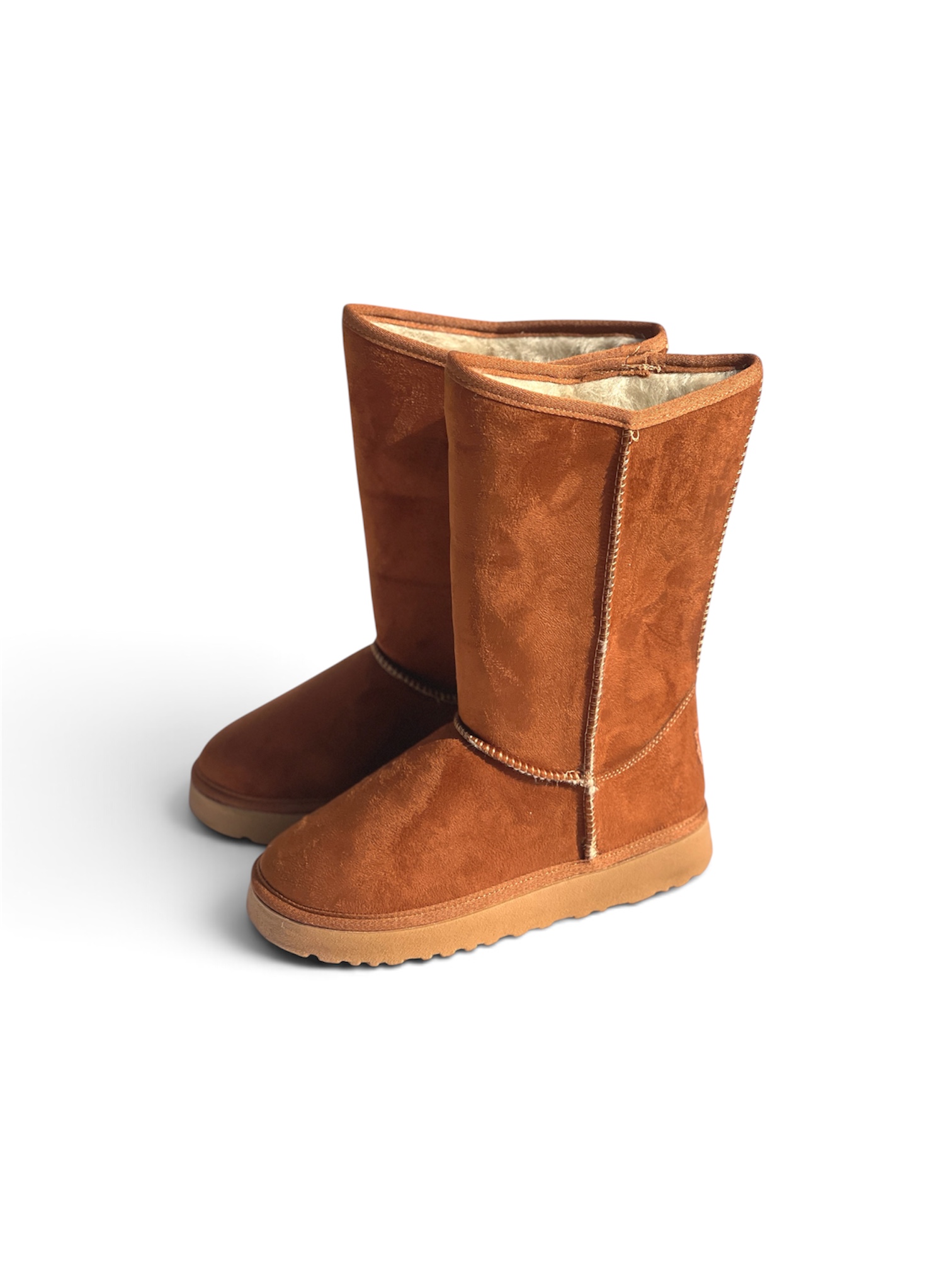 بوت UGG بلند رنگ آجری